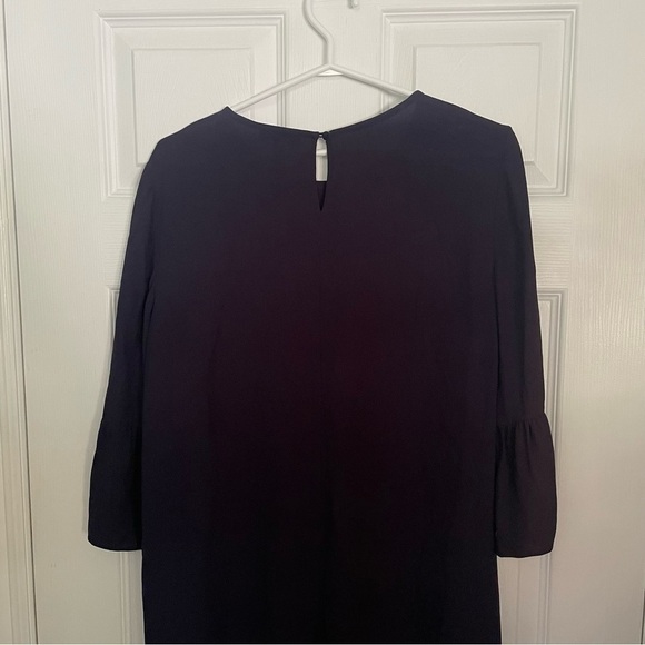 Eileen Fisher 100% Silk Purple Shift Dress Extra Small - Picture 6 of 7